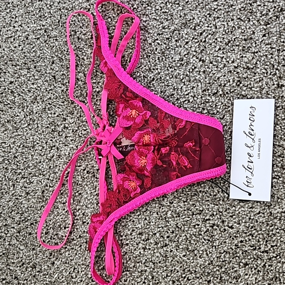Vs x for love and lemons panty NWT